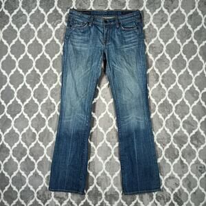 Citizens Of Humanity Jeans Women Size 28 Kelly 001 Low Waist Bootcut Stretch